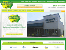 Tablet Screenshot of greenshasgonegreen.com